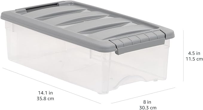 Amazon Basics Plastic Storage Containers - Image 6
