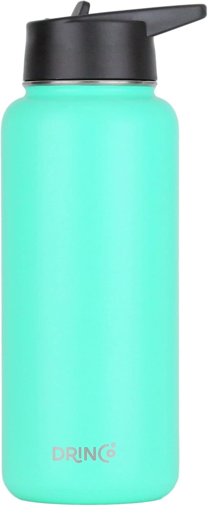 DRINCO Stainless Steel Water Bottle Spout Lid Vacuum Insulated Double Wall - Image 2
