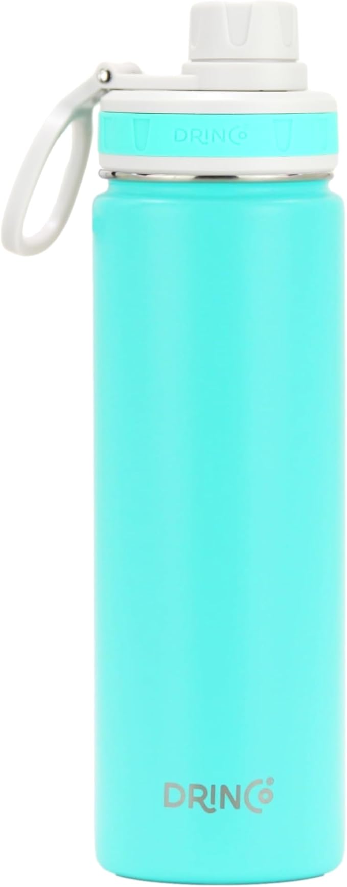 DRINCO Stainless Steel Water Bottle Spout Lid Vacuum Insulated Double Wall - Image 2