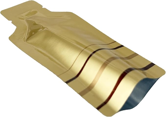 100 Pack 1.97x4.3 inch Heat Seal Sample Mylar Packets by Unknown