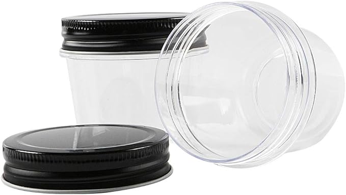 Novelinks 4 oz Clear Plastic Jars - Image 5