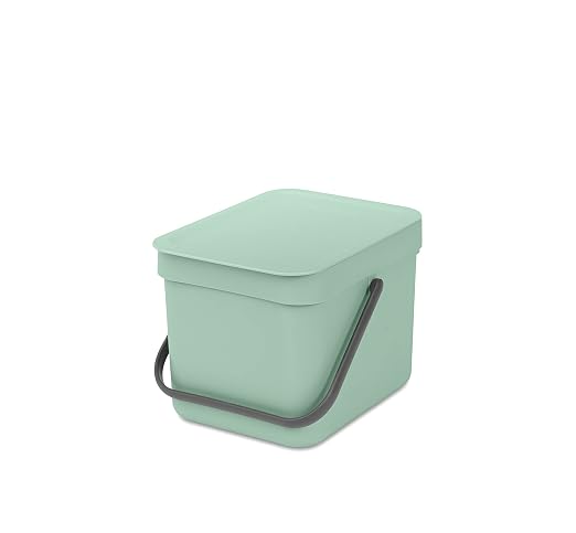 Brabantia Sort & Go Food Trash Can Small Countertop Kitchen Compost Caddy by BrabantiaUSA