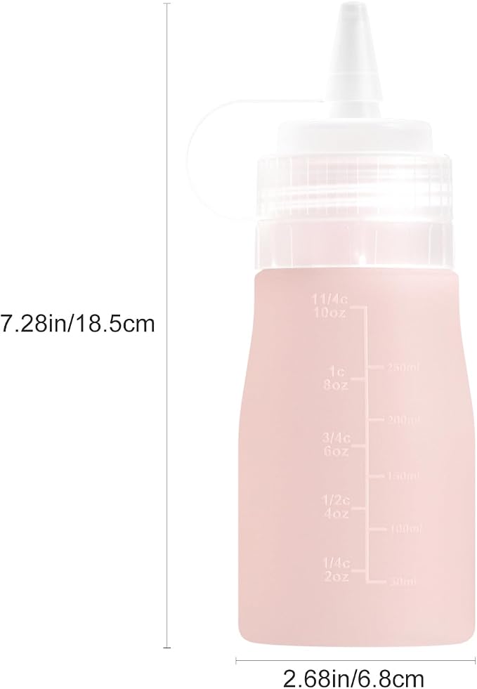 Condiment Squeeze Bottles, 12 oz Silicone Squeeze Bottles - Image 9