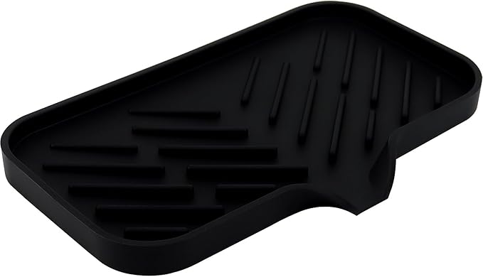 Yasmen Silicone Bathroom Soap Dishes, Sink Sponge Holder by YASMEN