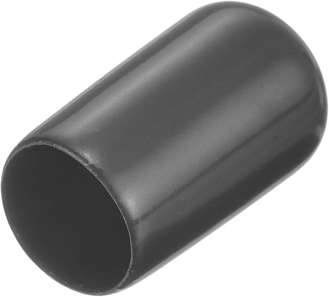 uxcell 20pcs Rubber End Caps 10.5mm ID Vinyl Round Tube Bolt Cap Cover Thread by uxcell