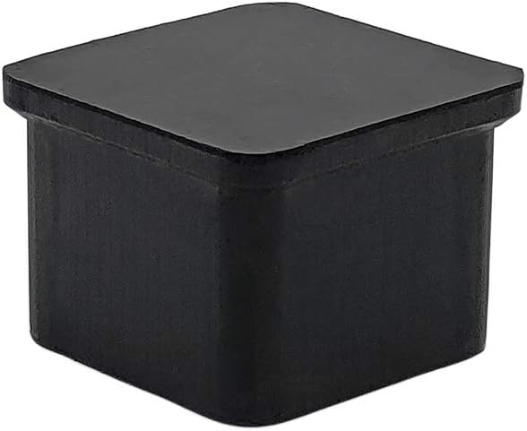Flyshop 20PCS Non-Slip Rubber Leg Tips Floor Protectors Square Chair Leg Caps - Image 4