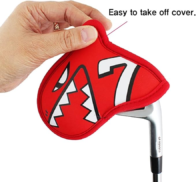 Palette Golf Iron Covers / 9pcs Set/Golf Head Covers/Golf Club Covers - Image 8