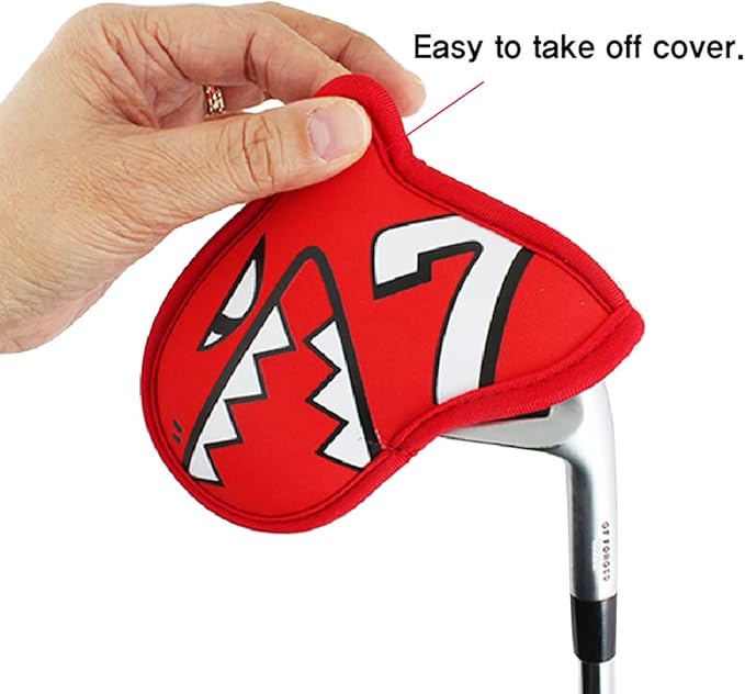 Palette Golf Iron Covers / 9pcs Set/Golf Head Covers/Golf Club Covers - Image 8