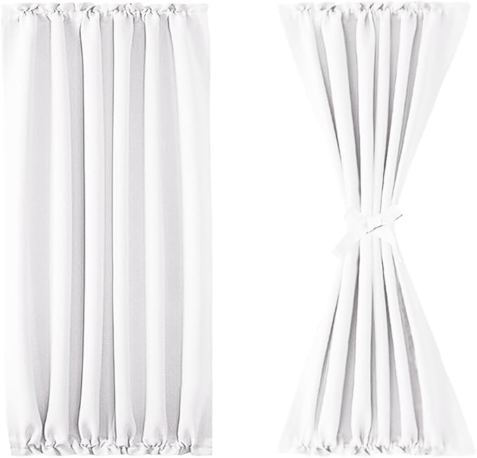 DWCN French Door Curtains – Rod Pocket Thermal Curtain - Image 7