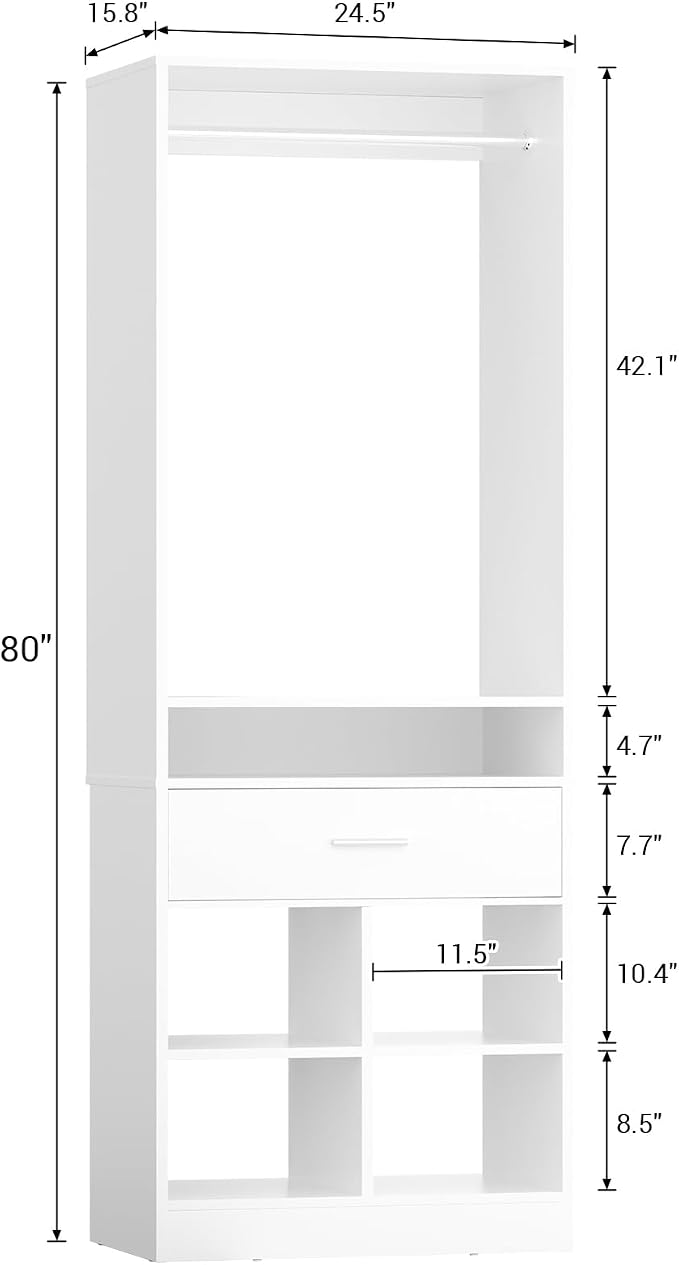 Unikito Freestanding Closet System - Image 7