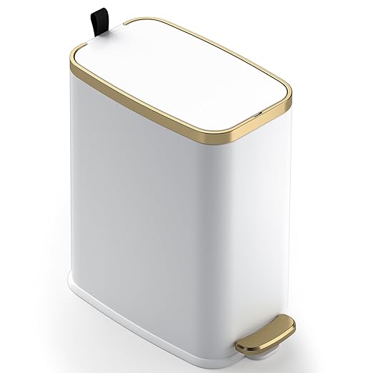 CEROELDA Small Bathroom Trash Can by WelcometoCEROELDA