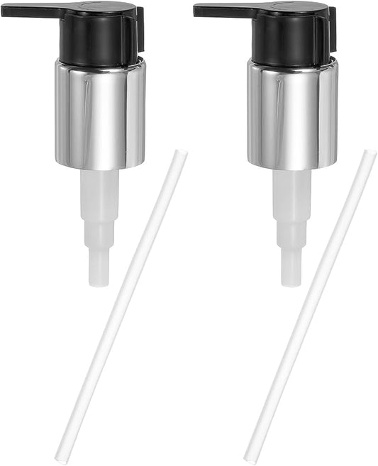 uxcell 2 Pcs Soap Dispenser Pump Heads, Hand Soap Dispensers Top Pumps by uxcell