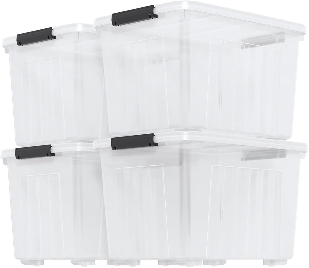 Zopnny 70 Qt Large Plastic Storage Box