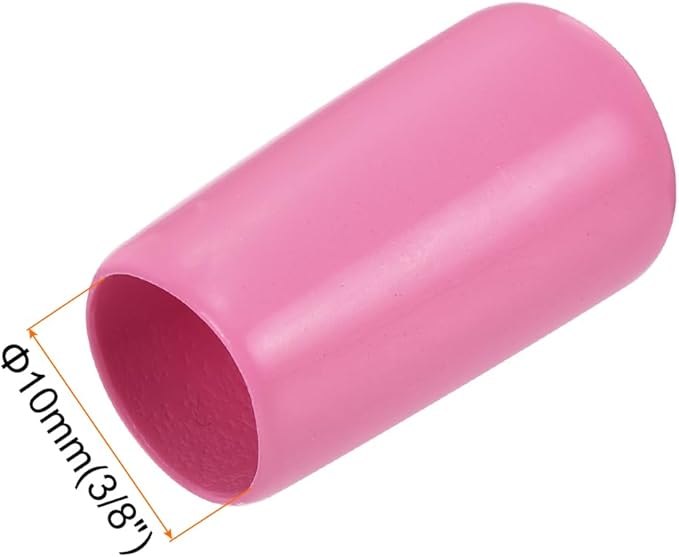 uxcell 20pcs Rubber End Caps 10mm ID Vinyl PVC Round Tube Bolt Cap Cover Screw - Image 3