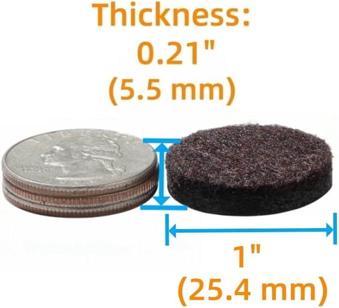 Furnigear Felt Furniture Pads for Hardwood Floors - Image 2