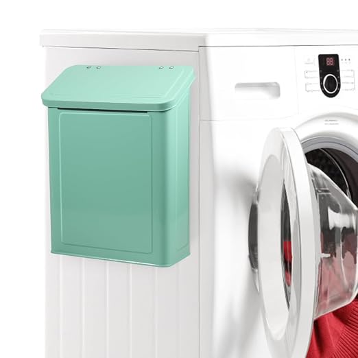 Picowe Magnetic Laundry Storage, Large Metal Lint Holder Bin - Image 8