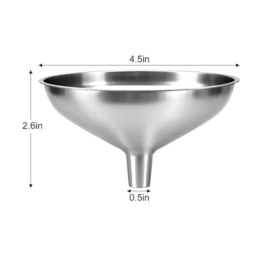 Kitchen Funnel, Stainless Steel funnels - Image 3