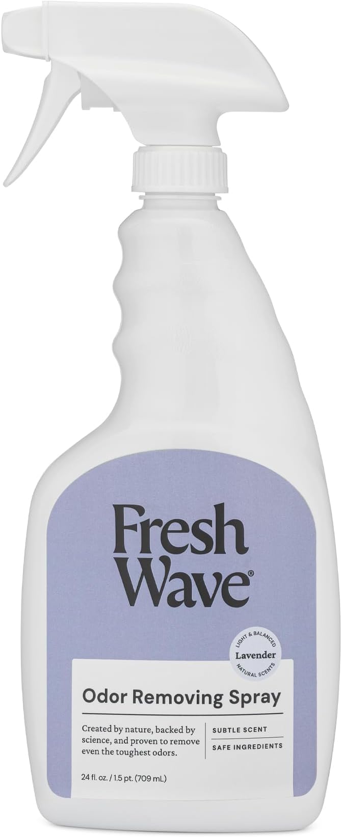 Fresh Wave Lavender Scent Odor Eliminator Spray & Air Freshener, 24 fl. oz. | by FreshWave