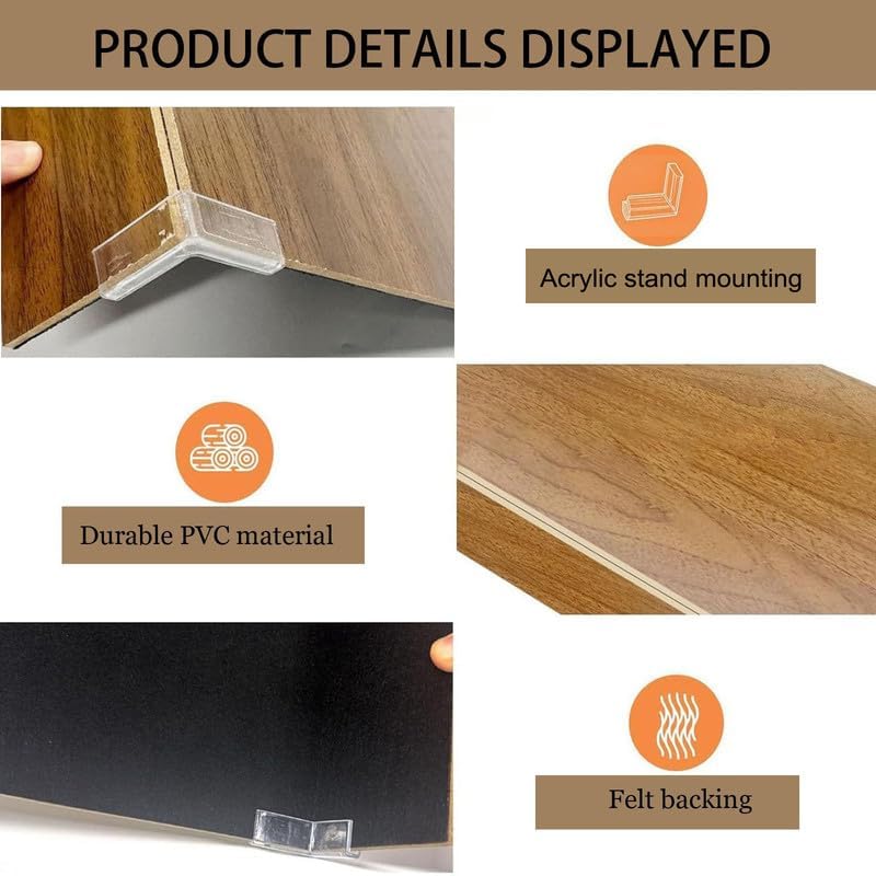 5 PCS Wire Rack Cover 38x20x2in PVC Wire Shelf Cover for Pantry,and Laundry S...