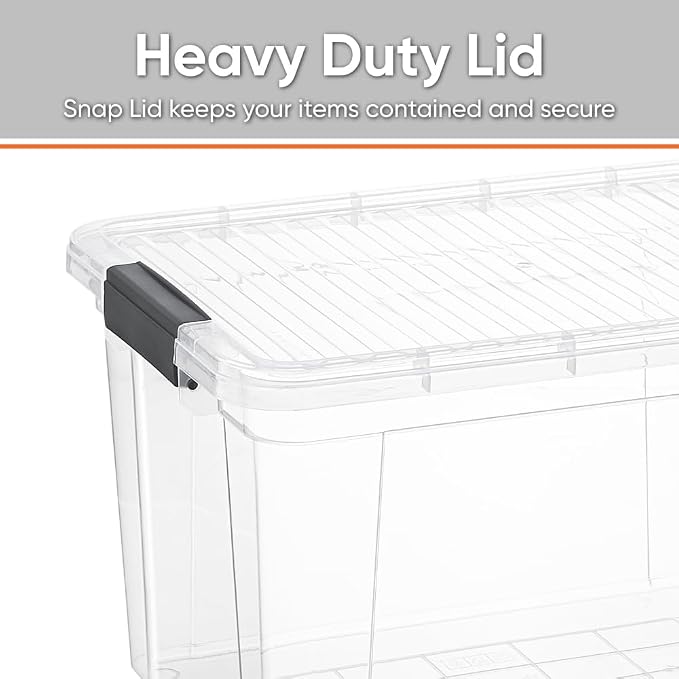Superio Clear Storage Boxes - Image 3