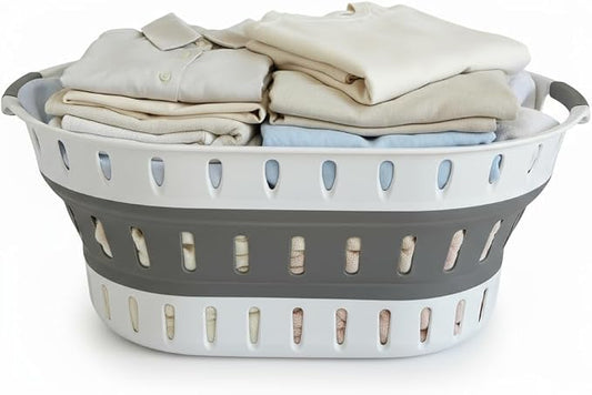 Premium Collapsible Laundry Baskets – Foldable Laundry Basket & Hamper Bin 45L - Image 2
