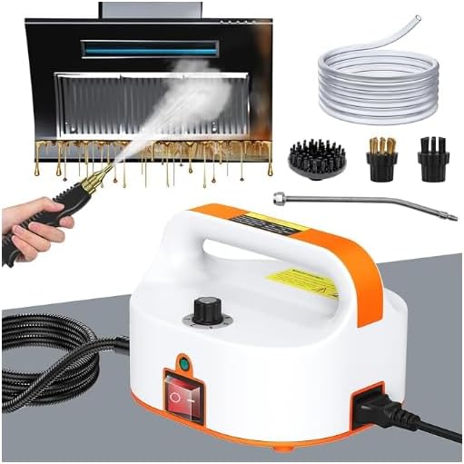 4.5BAR Handheld Steam Cleaner, 2500W Portable Steam Cleaner by Hombasing