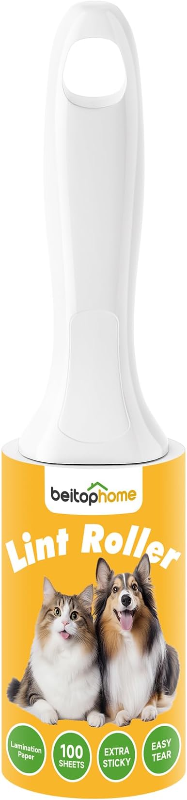 Extra Sticky Lint Roller for Pet Hairs 100 Sheets Lint Rollers by Beitophomepet%60sfamily