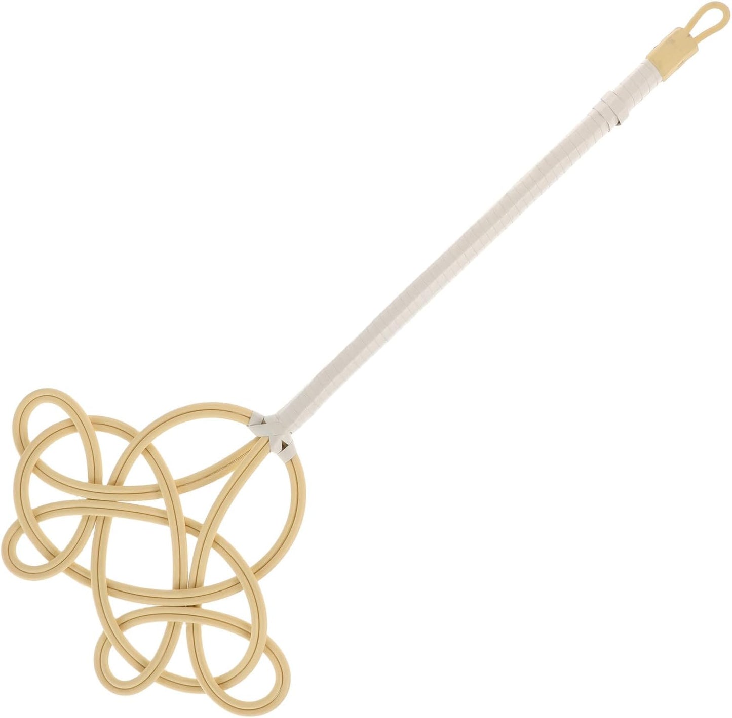 Generic Long Handle Rug Beater Paddle, Plastic Woven Rattan Style Duster for Home Carpet and Quilt Cleaning, Household Dust Removal Tool for Bedding and Rugs