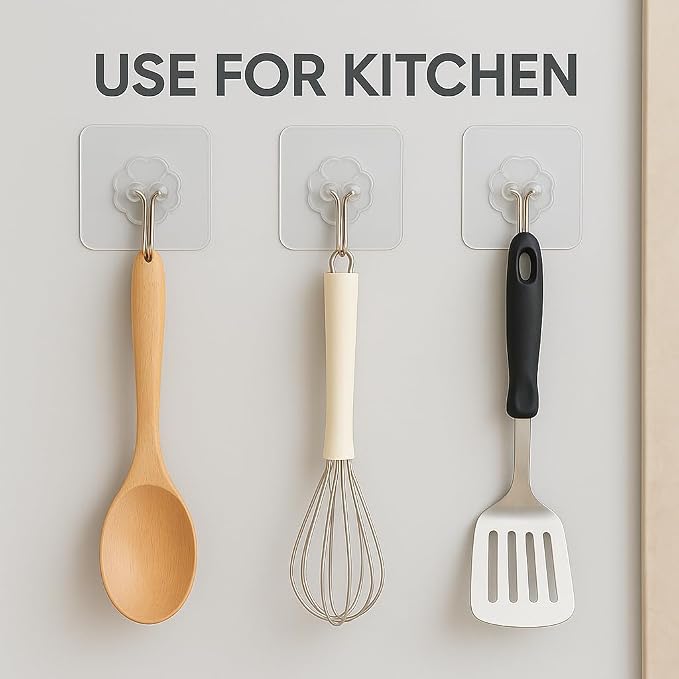 Heavy Duty Adhesive Wall Hooks - Image 7
