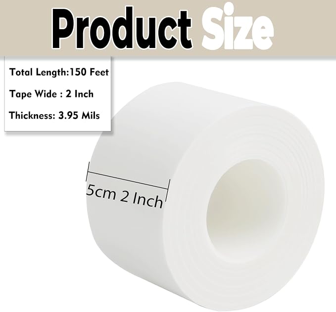 Window Insulation for Winter Weather Sealing Tape 2 Inch x 50 Yards Weather - Image 2