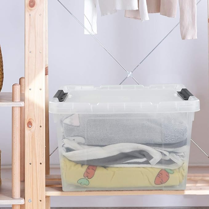 Pekky 50 Quart Clear Storage Containers/Bins - Image 4