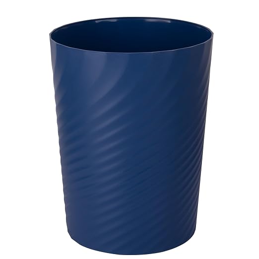 UUJOLY Plastic Small Trash Can Wastebasket, Garbage Container Basket by UUJOLY