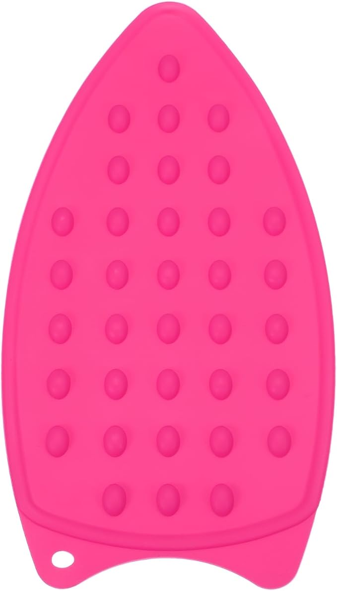 PATIKIL Silicone Iron Rest Pad, Rose Red by PATIKIL