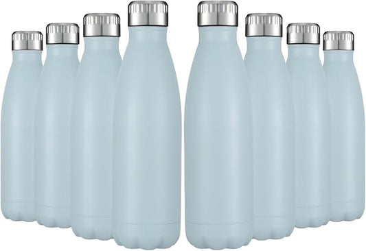 HASLE OUTFITTERS 17oz Stainless Steel Water Bottles Bulk, Vacuum Insulated by HASLEOUTFITTERS