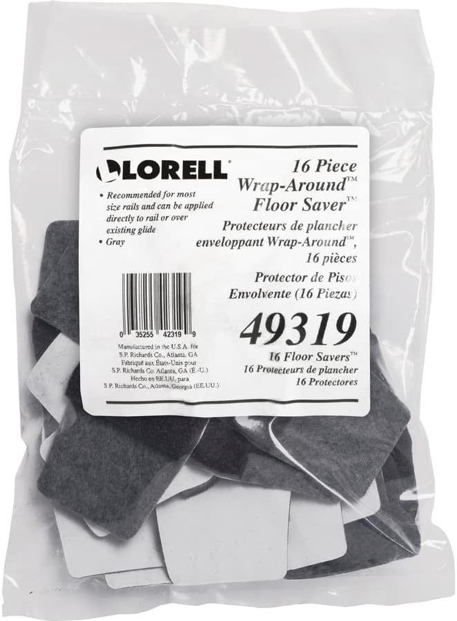 Lorell LLR49319 Wrap Around Floor Savers - Image 3