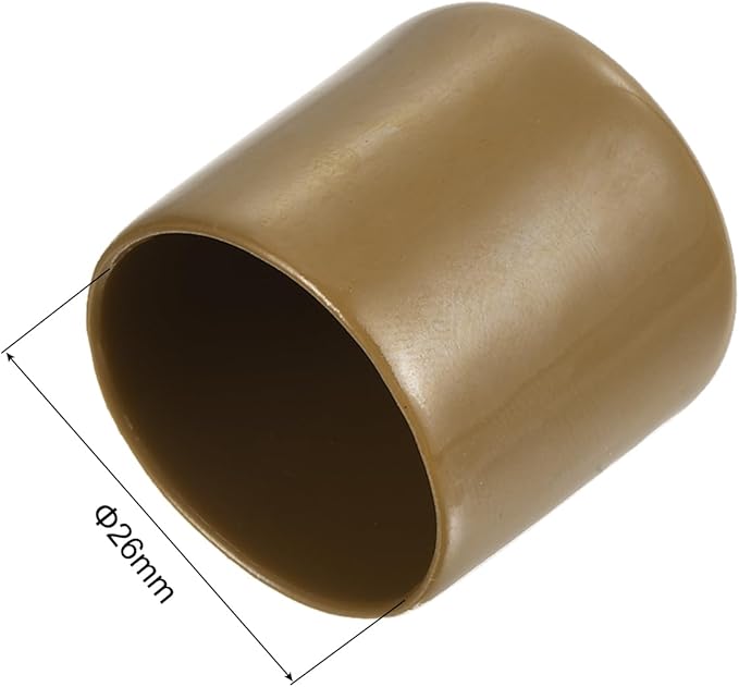 uxcell 20pcs Rubber End Caps 26mm ID Vinyl PVC Round Tube Bolt Cap Cover Screw - Image 3