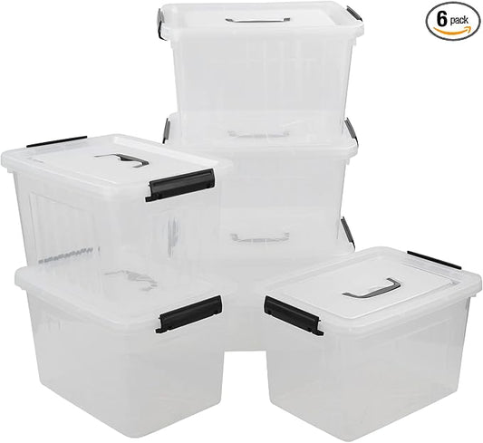 Zopnny 12 Quart Storage Latch Bins by Zopnny