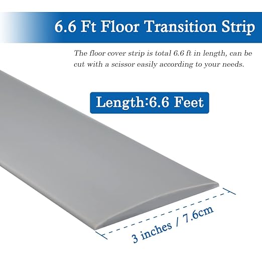 Floor Transition Strip Self Adhesive Floor Cover Strips Laminate 3" Wide Vinyl - Image 6
