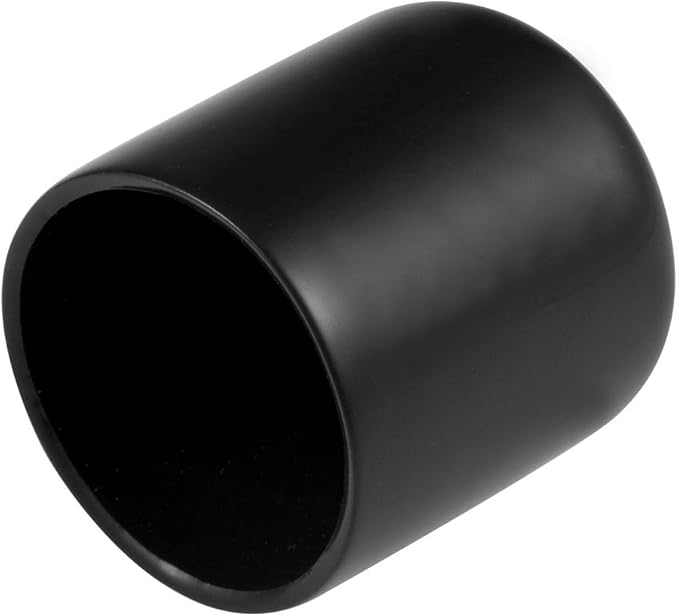 uxcell 20pcs Rubber End Caps 1 1/8" ID Vinyl Round Tube Bolt Cap Cover Thread by uxcell