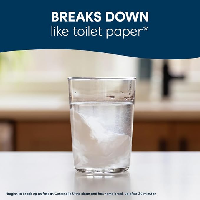 Cottonelle GentlePlus Flushable Wet Wipes - Image 5