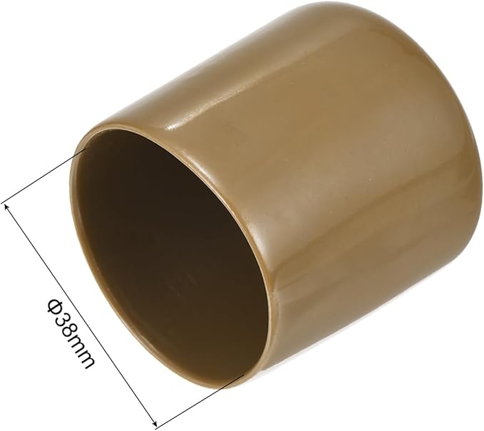 uxcell 20pcs Rubber End Caps 38mm ID Vinyl PVC Round Tube Bolt Cap Cover Screw - Image 3