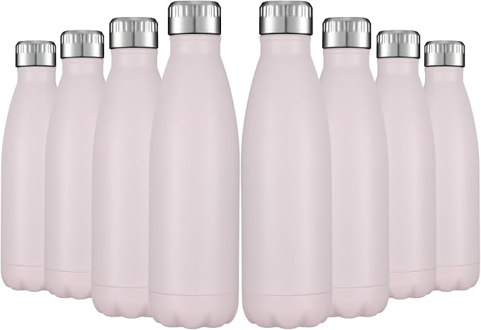 HASLE OUTFITTERS 17oz Stainless Steel Water Bottles Bulk, Vacuum Insulated by HASLEOUTFITTERS