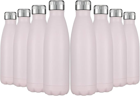 HASLE OUTFITTERS 17oz Stainless Steel Water Bottles Bulk, Vacuum Insulated by HASLEOUTFITTERS
