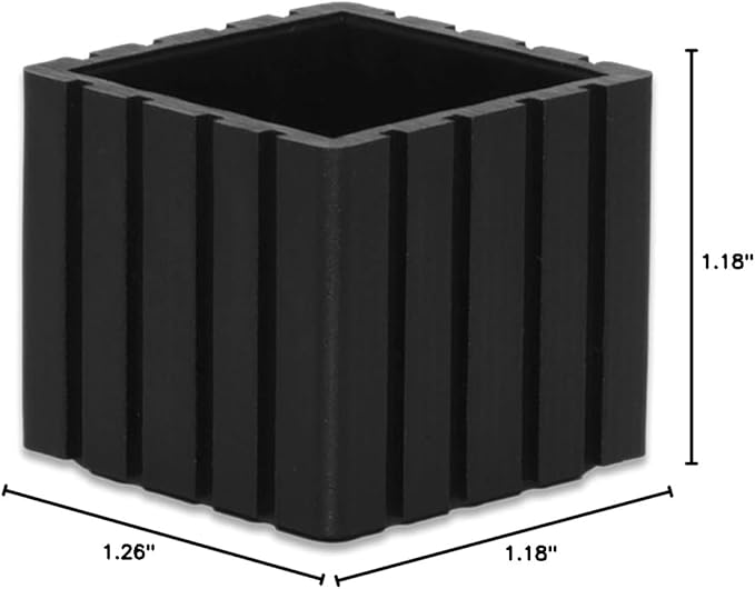 Flyshop Anti-Skid Non-Marking Synthetic Rubber Patio Chair Table Leg Caps - Image 7