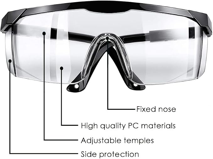 Safety Glasses, Lightweight Fog-Proof Safety Goggles - Image 3