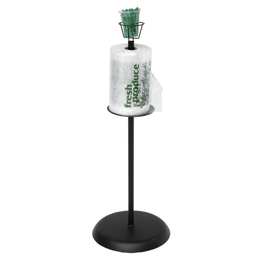 HUBERT Floor Standing Bag Dispenser Holder - Image 2