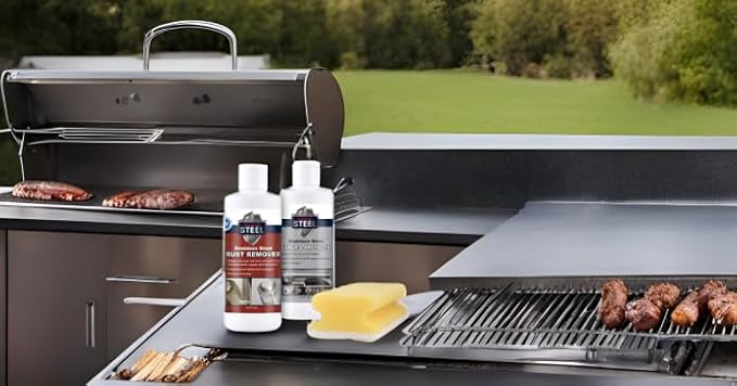 CLEAN MY STEEL Stainless Steel Rust Stain Remover & Cleaner Kit, NSF Safe - Image 3