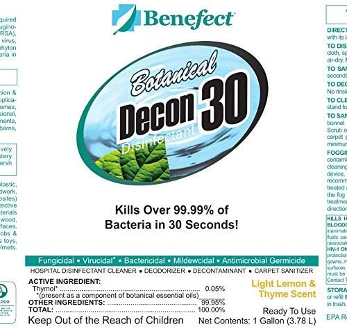 Benefect Botanical Decon 30 Disinfectant Cleaner - Image 7