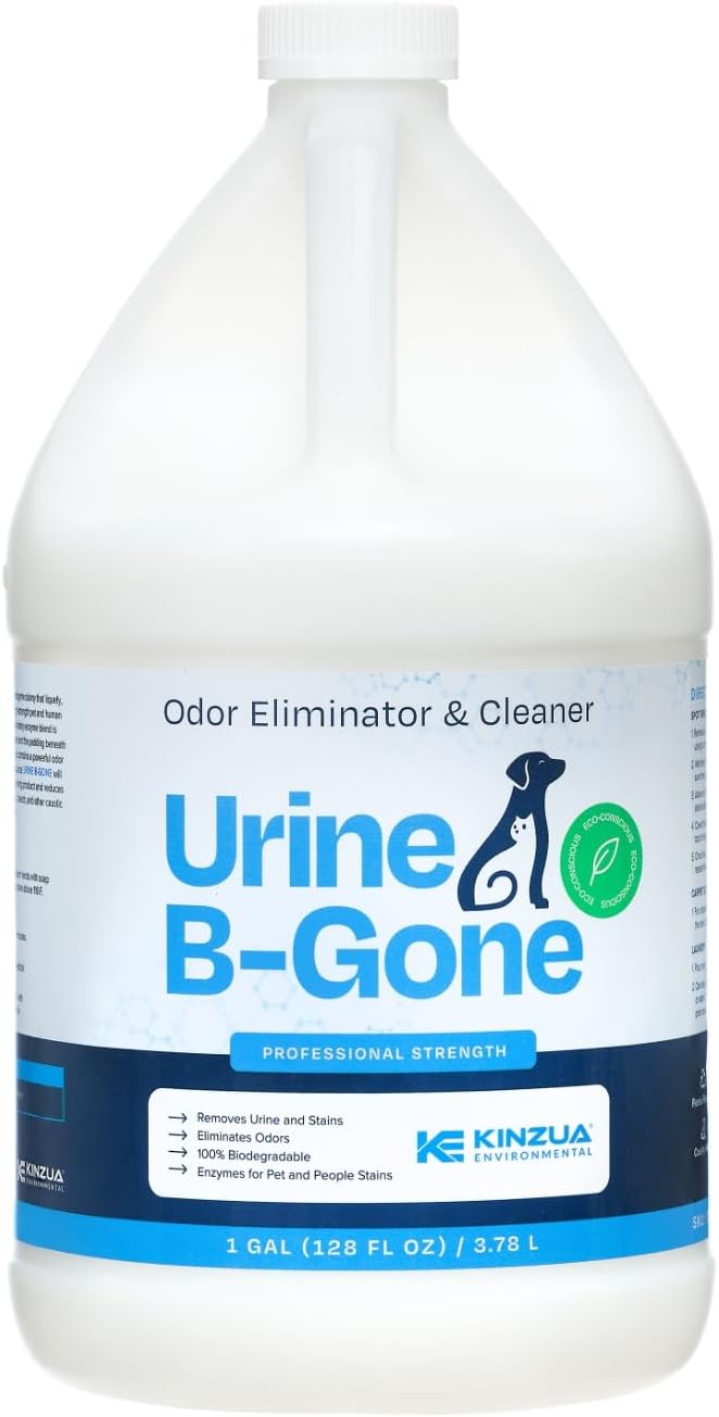 KINZUA ENVIRONMENTAL Urine B-Gone, Professional Enzyme Odor Eliminator & Pet by KinzuaEnvironmental