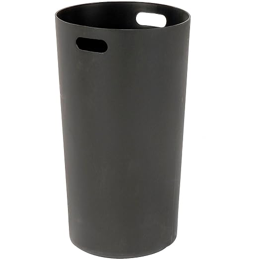 Global Industrial 24 Gallon Heavy-Duty Outdoor Metal Slatted Round Trash - Image 7